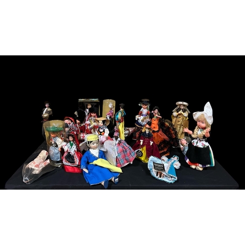 479 - A COLLECTION OF DOLLS in traditional dress