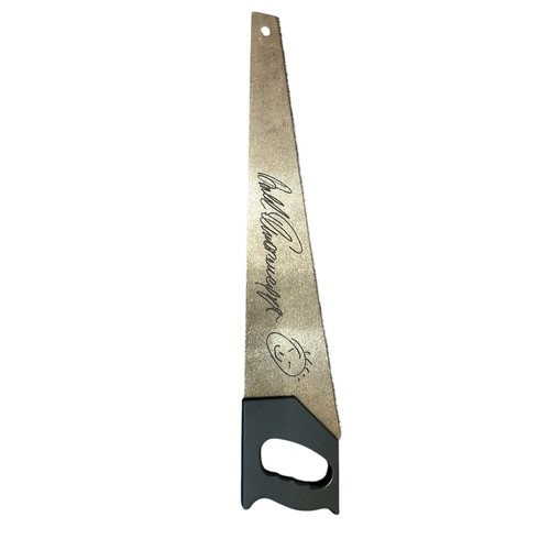 605C - ARNOLD SCHWARZENEGGER A Jack Plus 770KHP Handsaw Signed by Arnold Schwarzenegger