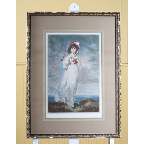 460 - SIR THOMAS LAWRENCE Pinkie A coloured print 49cm (h) x 31cm (w), GRAHAM W. BAXTER The Shot A coloure... 