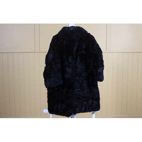 101 - A MUSQUASH FUR JACKET Size 8/10 together with A CONEY SKINS FUR COAT Size 10/12 (2)