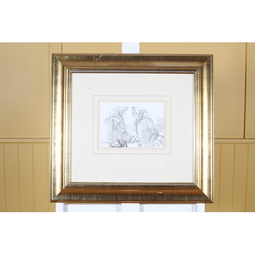 319 - ALYN FENN Vessels Watercolour Monogrammed lower right 53cm (h) x 70cm (w), A. MCNIE The Chat Mixed m... 