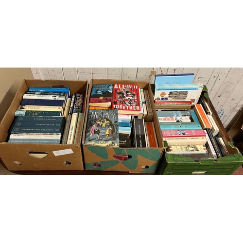 668 - TWELVE BOXES OF BOOKS English History and Politics