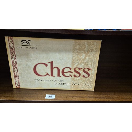 12 - A RACKHAM AT-43 OPERATION DAMOCLES INITIATION SET, boxed, CHESS: A Studio Anne Carlton chess sets