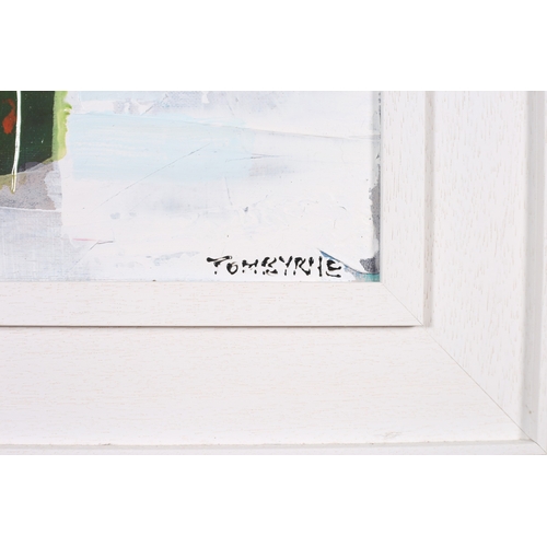 103 - TOM BYRNE 
Born to be Wild
Still Life 
Oil on canvas 
Signed lower right 
49cm (h) x 39cm (w)