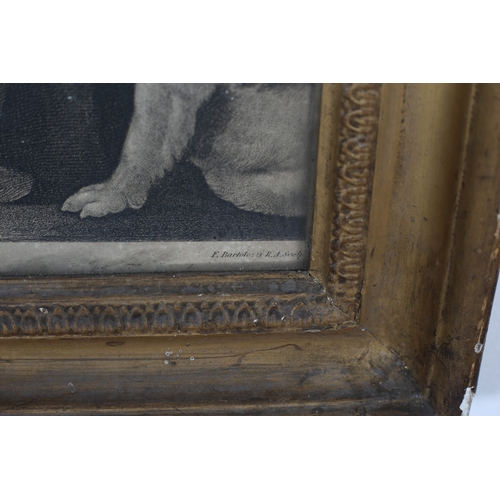 115 - TWO 19TH CENTURY BLACK AND WHITE ENGRAVINGS 
Farmyard Scene with Figures Seated by a Spinning Wheel
... 