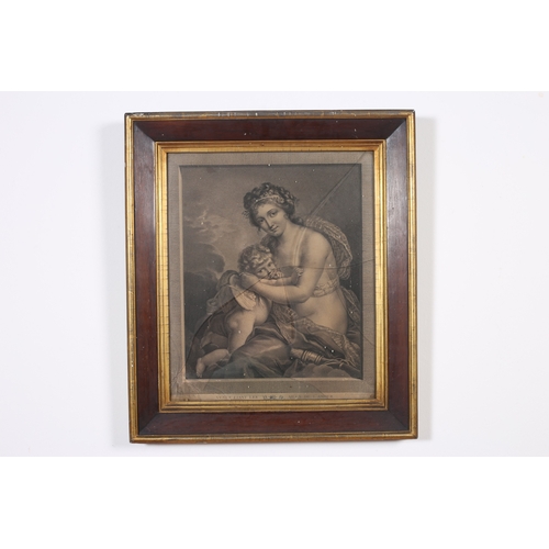 115 - TWO 19TH CENTURY BLACK AND WHITE ENGRAVINGS 
Farmyard Scene with Figures Seated by a Spinning Wheel
... 