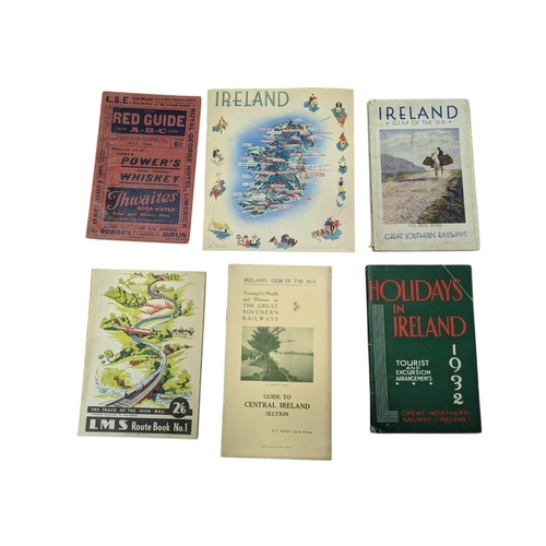 411 - IRISH RAILWAY TOURIST INTEREST A collection of Irish Railway Tour Guides to Ireland to include Great... 