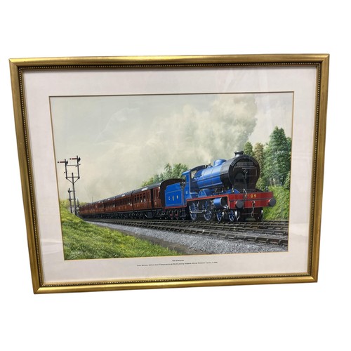 118 - JACK HILL
'The Enterprise'
Great Northern Railway Class V Compound No. 85 'Merlin' passing Drogheda ... 