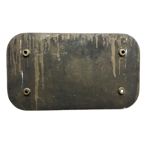 646 - LOCOMOTIVE CABSIDE NUMBER PLATE 15 25cm (h) x 43cm (w)