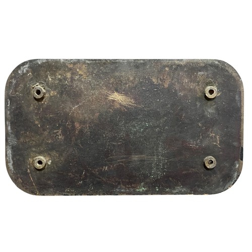 648 - LOCOMOTIVE CABSIDE NUMBER PLATE 8 25cm (h) x 43cm (w)