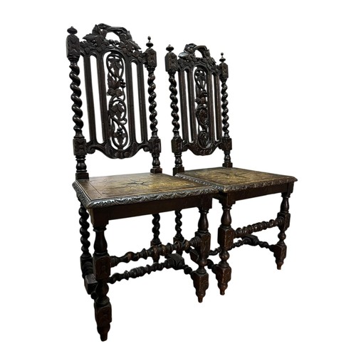 56 - A 19TH CENTURY MAHOGANY SUTHERLAND TABLE the rectangular hinged top on dual ring turned supports wit... 