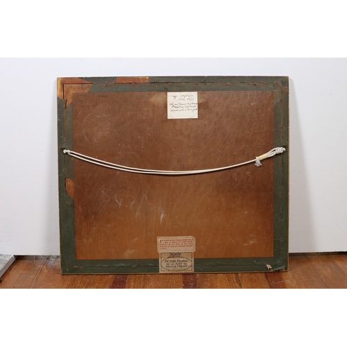 584 - EDGAR LONGSTAFF (1852-1933)
A Highland Mountain Landscape at Sunset 
Oil on board 
Signed with monog... 