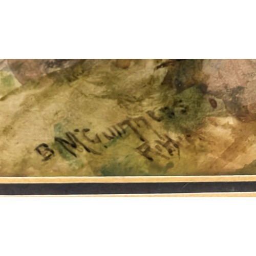 37 - WILLIAM BINGHAM MCGUINNESS RHA
‘Near Queenstown, Cobh’
Watercolour
Signed lower left
Image: 25cm (h)... 
