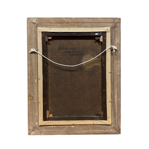 412 - CHARLES SILLEM LIDDERDALE (1830-1895)
A Country Girl with a Wheatsheaf 
Oil on canvas
Signed with hi... 