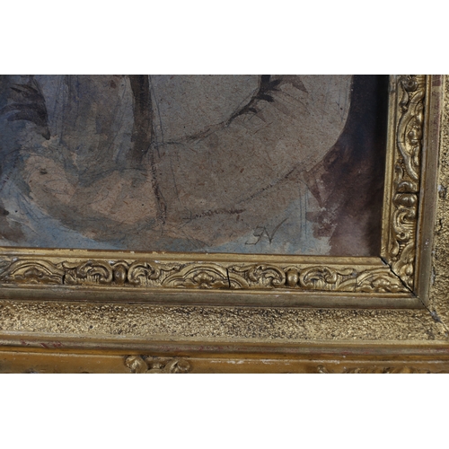 217 - ERSKINE NICOL RSA, ARA (1825 - 1904)
Portrait of Tom Geoghegan (Galway)
Watercolour and bodycolour 
... 