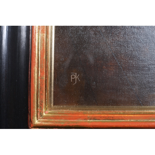 3 - PETER KELLY, R.B.A. 
The Open Door, Christchurch Mansions
Oil on canvas
Monogrammed lower left 
Imag... 