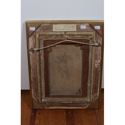 49A - F. LANYARD (1883)
The Hunt 
Oil on canvas 
Indistinctly signed lower right
Image: 34cm (h) x 24cm (w... 