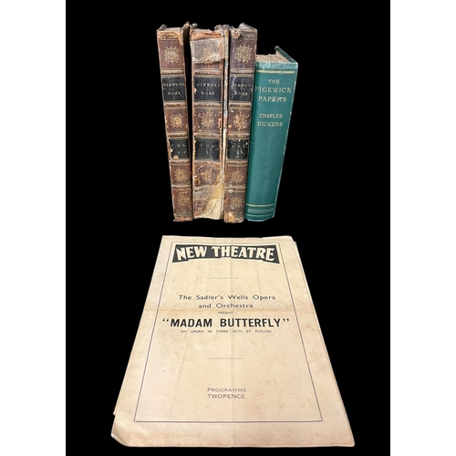 634A - THREE LEATHER BOUND VOLUMES The History of the Decline and Fall of the Roman Empire by Edward Gibbon... 