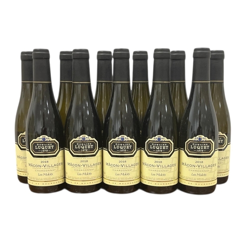 737 - Macon Villages ‘les Mulots’  375ml 
100% Chardonnay. half bottles Domaine Luquet, Pouilly Fuisse
201... 