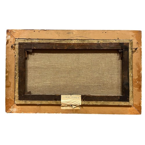 205 - COLIN HUNTER ARA, RI, RSW (1841 - 1904)
Donkeys With Lobster Baskets on a Beach
Oil on Canvas 
Signe... 