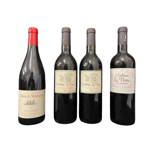 766 - Chateau de Montfaucon Red 
Cotes du Rhone 
2009
Rhone France
1 Bottle
Château le Thou, Coteaux de La... 