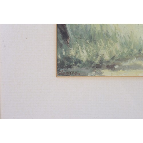 150 - A PAIR OF CLEAR GLASS AND CHROME TABLE LAMPS each with a knopped column above a circular foot with s... 