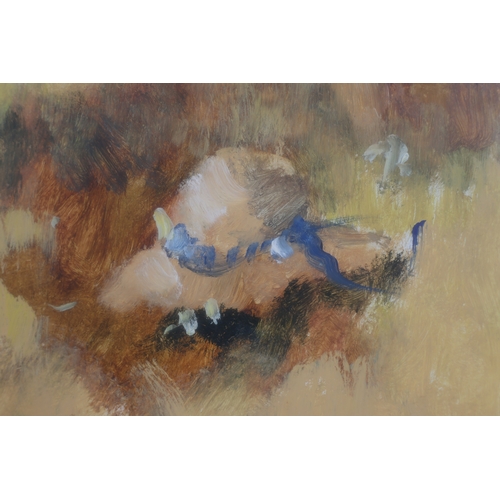 331 - ELIZABETH BROPHY (1926-2020)
By The Old Fountain
Oil on board 
Signed lower left 
Image: 39cm (h) x ... 