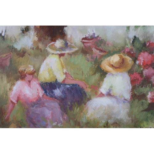 333 - ELIZABETH BROPHY (1926-2020)
The Old Potting Shed
Oil on board 
Signed lower left
Image: 39cm (h) x ... 