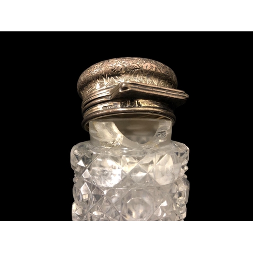 468 - A WILLIAM IV SILVER CHRISTENING TANKARD stamped London 1833, 95g, together with A VICTORIAN SILVER-M... 