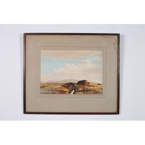 148 - HOWARD KNEE
Stacked Turf
Watercolour
Signed lower left
Image: 26cm (h) x 37cm (w)
Frame: 49cm (h) x ... 