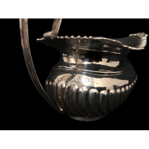 442 - ***WITHDRAWN***AN ENGLISH THREE-PIECE SILVER TEA SET Chester 1910, mark of George Nathan & Ridley Ha... 