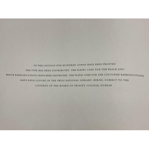 67 - BOOK OF KELLS 
Limited Edition No. 68 
Facsimile copies 
Three volumes 
In a fine mahogany inlaid di... 