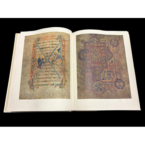 67 - BOOK OF KELLS 
Limited Edition No. 68 
Facsimile copies 
Three volumes 
In a fine mahogany inlaid di... 