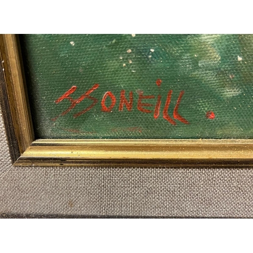 572 - JJ O'NEILL
Seaside Cottage
Oil on canvas
Signed lower left
Image: 39cm (h) x 49cm (w)