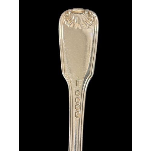 467 - A SET OF SIX FORKS IN SHELL PATTERN London  1808 together with Six forks London 1808 948g (approx. 3... 