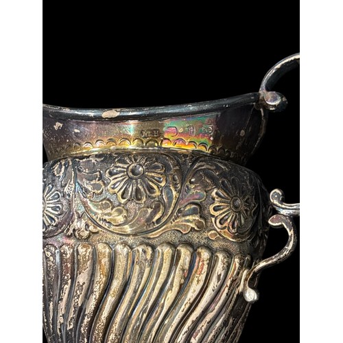 478 - A COLLECTION OF STERLING SILVER ITEMS comprising a pepperette stamped 'London 1936' maker's mark 'Ca... 