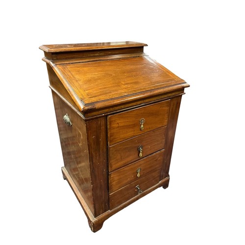 78 - A VINTAGE HIDE UPHOLSTERED ELBOW CHAIR with deep buttoned upholstered back and seat on square moulde... 