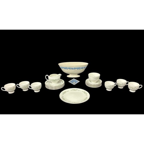 106 - A 19TH CENTURY FRENCH ALABASTER MANTEL CLOCK with hollow-cast gilt metal figure, the movement stampe... 