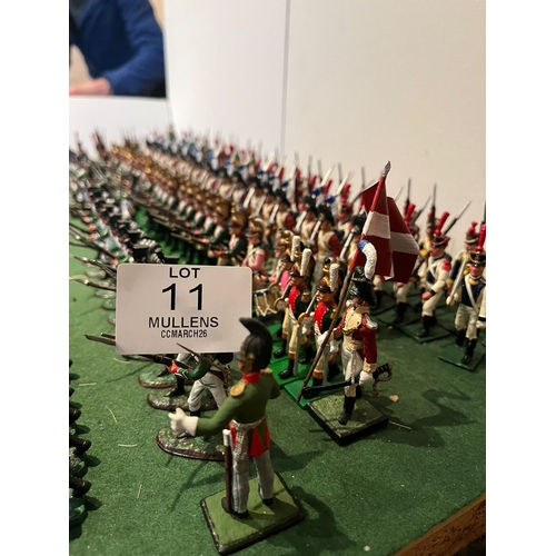 11 - MODEL SOLDIERS: Napoleonic era. Various makers. Various armies, etc.