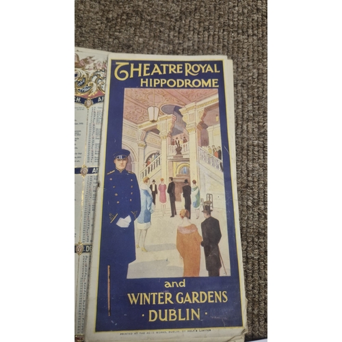 304 - AN INTERESTING COLLECTION OF ANTIQUE EPHEMERA to include several copies of mid 19th century almanacs... 