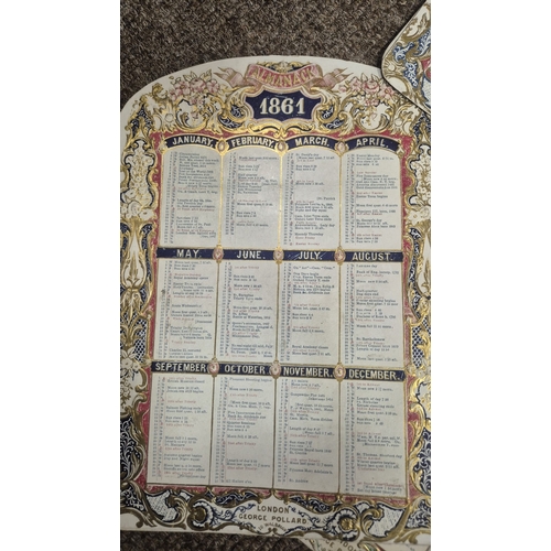 304 - AN INTERESTING COLLECTION OF ANTIQUE EPHEMERA to include several copies of mid 19th century almanacs... 