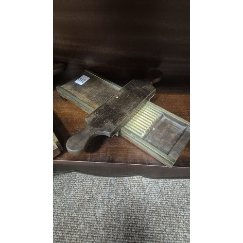 310 - A MIXED COLLECTION OF ANTIQUE MEDICAL AND OTHER INSTRUMENTS including two brass, timber and marble p... 