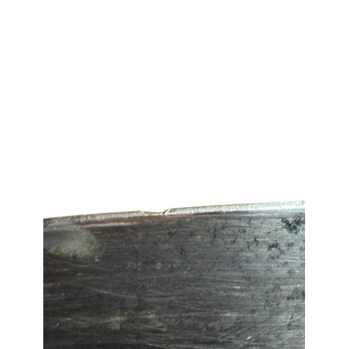 51 - RUSSIAN COSACK SHASKA SWORD AND BAYONET. Stamped 1907. Scabbard mounted with bayonet. Single edge bl... 