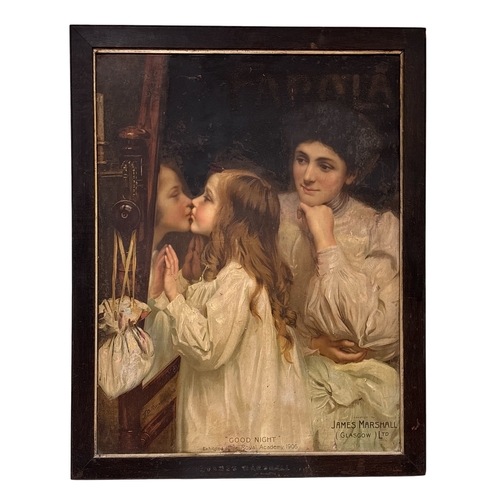 501 - after J.B. RENNINGTON
'Goodnight' 
Art print
Image: 90cm (h) x 69cm (w) (AF)
Frame: 102cm (h) x 80cm... 