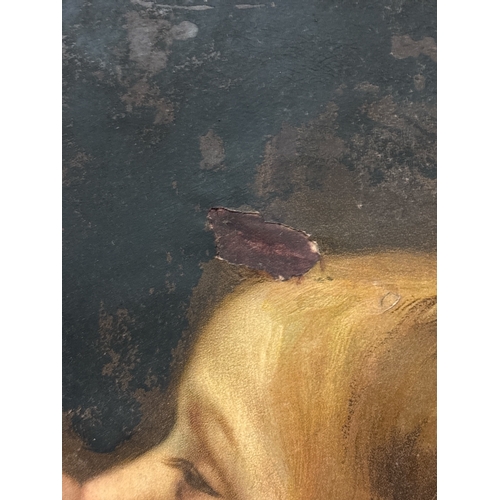 501 - after J.B. RENNINGTON
'Goodnight' 
Art print
Image: 90cm (h) x 69cm (w) (AF)
Frame: 102cm (h) x 80cm... 