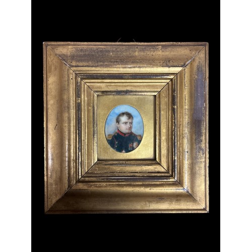 460 - A COLLECTION OF PORTRAIT MINIATURES four framed examples inscribed verso one of which reading 'Willi... 