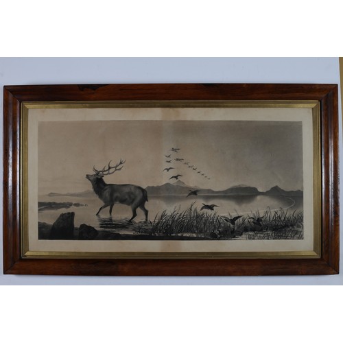 145 - 20TH CENTURY CONTINENTAL SCHOOL
A Windswept Landscape
Oil on board 
Signed indistinctly lower left 
... 
