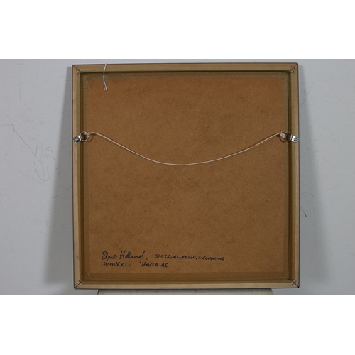 26 - SHANE HOLLAND 
'Hard Reign'
Steel, aluminium, resin and melamine
Signed, titled and dated lower cent... 