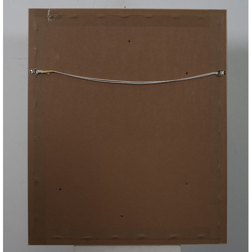 60 - LOUISE NEWMAN 
'Cliffs of Moher' 
Mixed media on canvas
Initialled lower right
50cm (h) x 40cm (w)