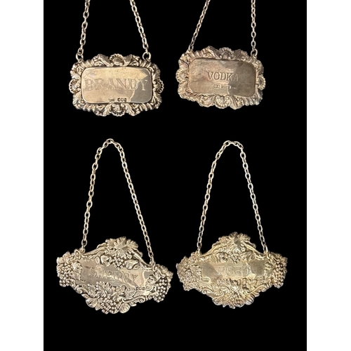499 - A COLLECTION OF STERLING SILVER AND MISCELLANEOUS ITEMS to include four sterling silver cased pocket... 